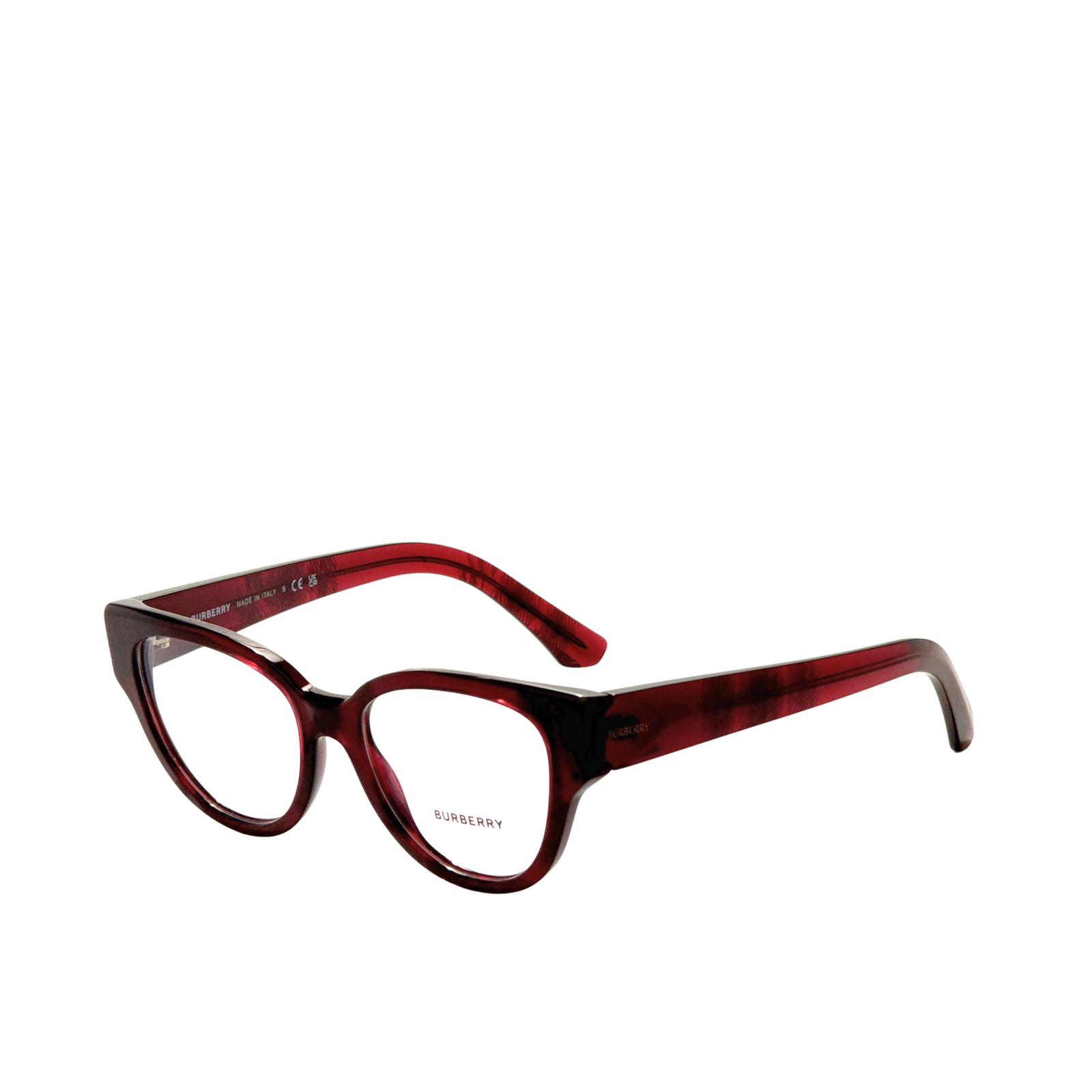 Burberry Womens 51mm Checker Red Opticals BE2421-4115-51 25390₽