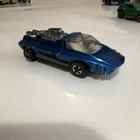 Vintage 1971 Hot Wheels Hairy Hauler Blue Redlines 1:64 Diecast Car Opening Hood