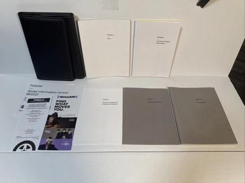 2021 Polestar 1 Polestar One Coupe owners manual & case Volvo