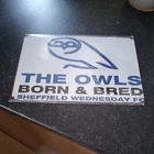 Vintage Retro Sheffield Wednesday Man Cave Metal Sign pub 20cm x 30cm