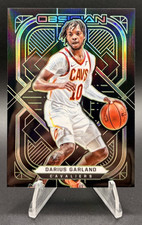 2020-21 Panini Obsidian Darius Garland Electric Etch Green 129 SP 10/25 Jersey #