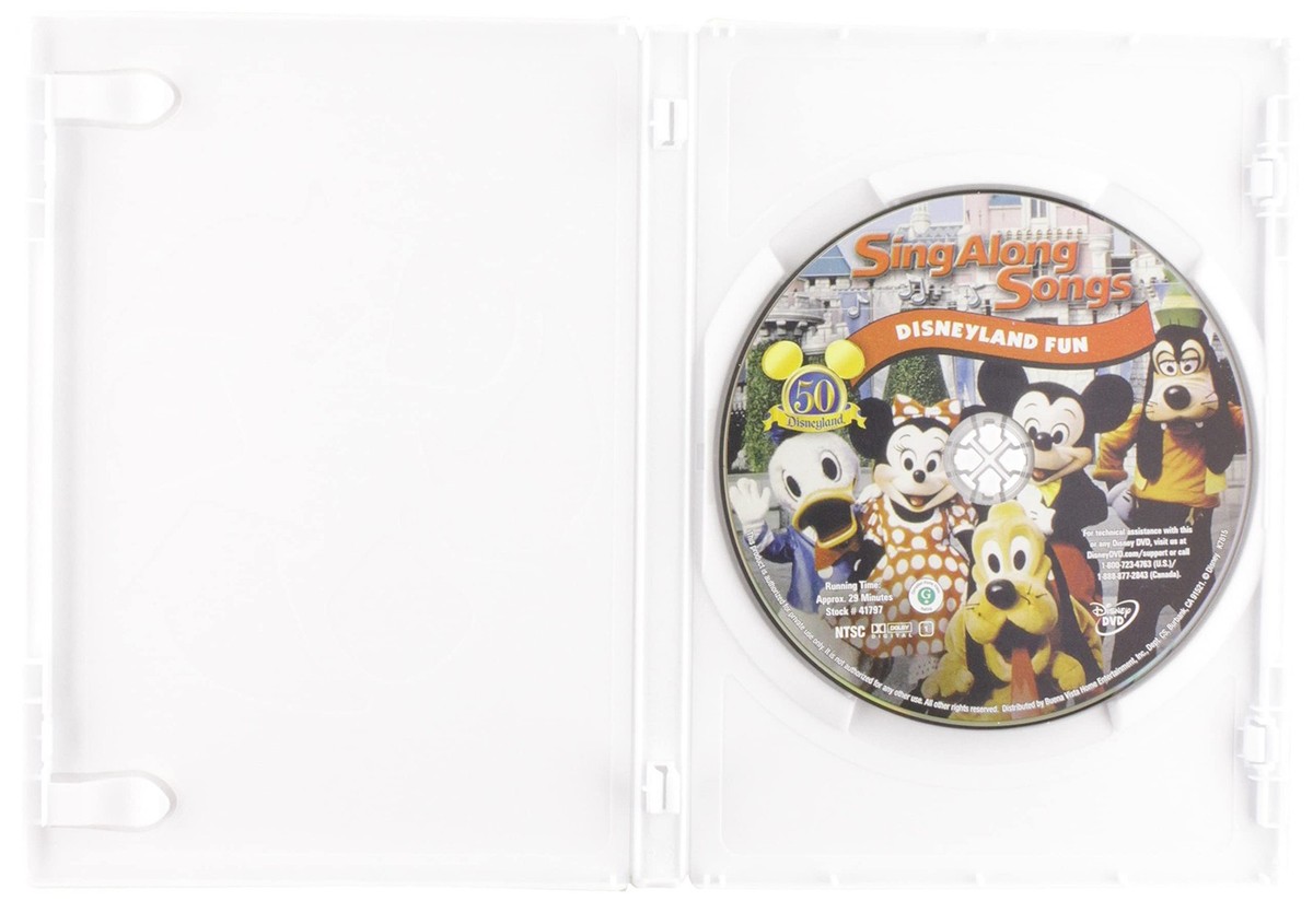 Sing-Along Songs: Disneyland Fun (DVD) for sale online | eBay