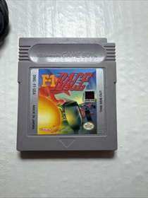 F1 Gameboy Game + Genuine Nintendo Game Boy GameBoy Four Player Adapter DMG-07