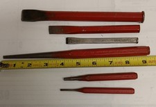 Craftsman Punch Pin  Cold Chisel Center Punch 6 Piece Set Usa Good Shapeused