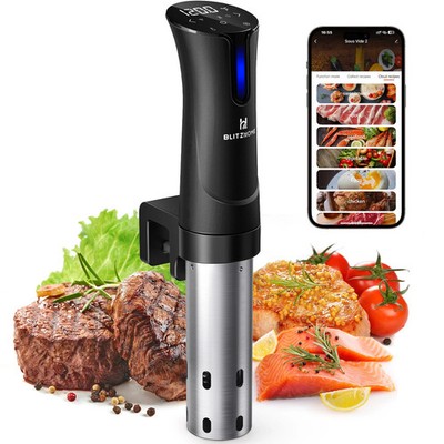 BlitzHome  SV2209 1100W Sous Vide Kocher APP Steuerung Thermischer