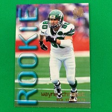 Wayne Chrebet 1995 Fleer Ultra Rookie Card #454 New York Jets. rookie card picture
