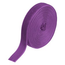 Velvet Ribbon Gift Wrapping 3/4 Inch x 5 Yard Dark Purple Single Face Velvet