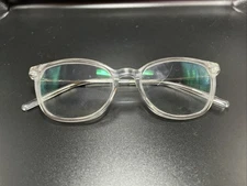 GUCCI  49 16 135 C5 HA 49 Eyeglasses Crystal Clear Frame Made In Italy