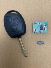 3 Button 433Mhz Remote Key Fob Chip For Ford Focus Fiesta Fusion Transit Connect