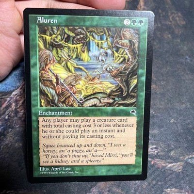 Aluren エンチャントメント マジック：ザ・ギャザリング 英語 MTG Magical Enchantment Aluren English | eBay