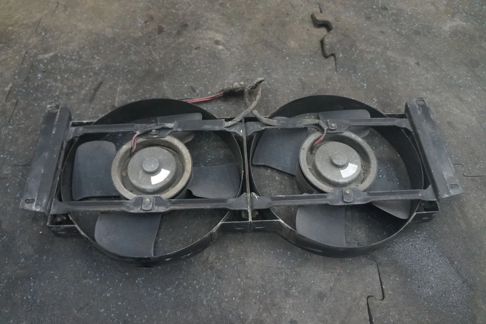 电动散热器冷却双风扇组件原始设备制造商宾利涡轮 R 1991 — 第 4/4 张图片