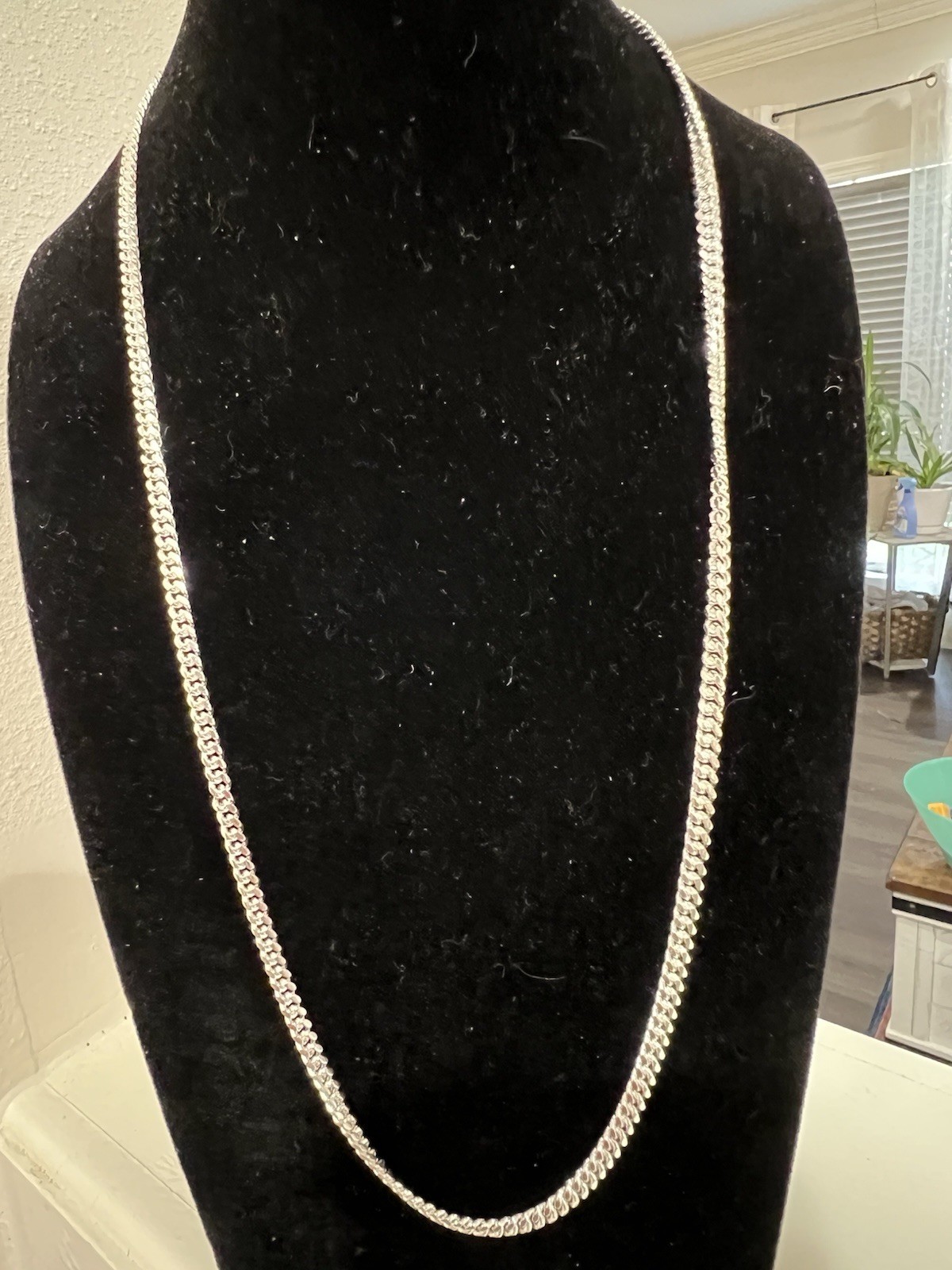 Solid 925 Sterling Silver Chain - image 1