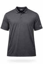 Nike Golf Polo Black Dri-Fit Shirt Mens Sz 3XL Swoosh Collared