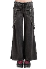 Tripp NYC Studded Power Pants Black Denim 