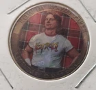 Rowdy Roddy Piper Colorized Kennedy Half  Dollar