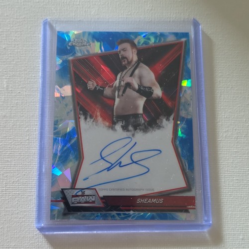 Sheamus #RBA-SHE 2026 Topps Chrome WWE Red Brand Autograph card