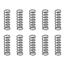 15Pack 1.2x8x25mm(DxODxL) Compression Spring Spring Steel Extension Spring Gray