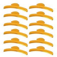 Hair Clip, 12 PCS Butterfly Metal Finger Wave Clips Clamps, Aluminum Tip, Wavy H