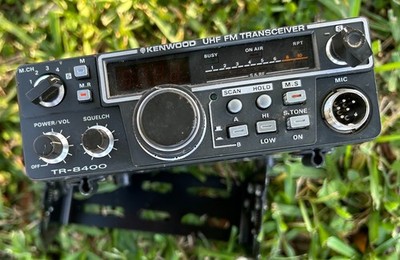 Kenwood TR-8400 UHF FM HAM Radio Transceiver Working Used | eBay