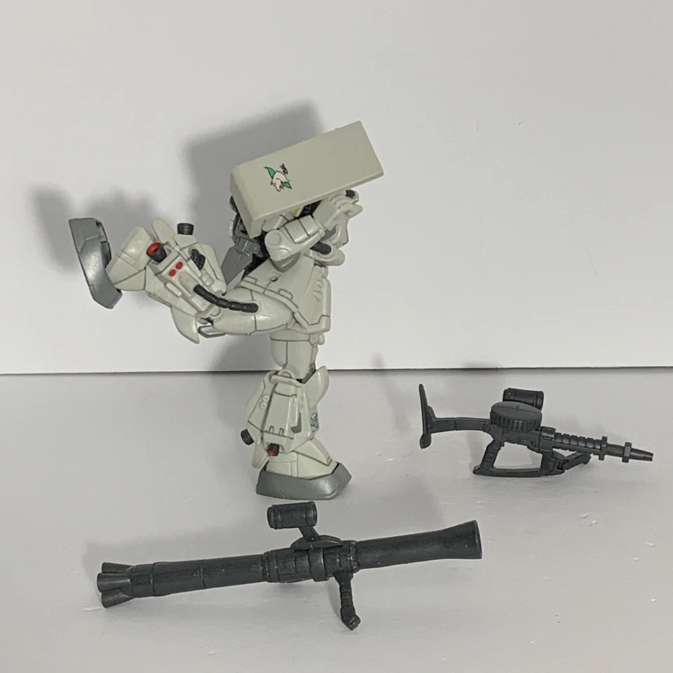 White Version 2 Zaku II Mobile Suit Gundam In Action Figure MSIA MIA Bandai - Image 2 of 3