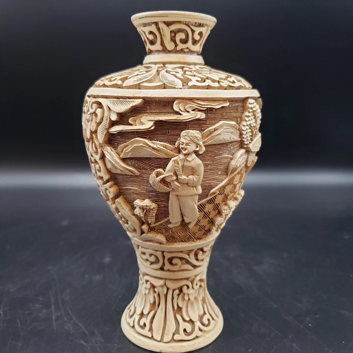 黄铜中国花瓶1900-1940 | eBay