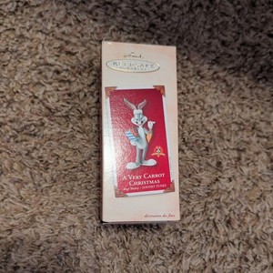 Vintage 2002 Hallmark Keepsake Ornament A Very Carrot Christmas Bugs Bunny