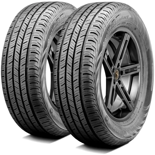 2 Tires Continental ContiProContact SSR 205/55R17 91H A/S All Season