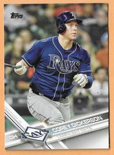 COREY DICKERSON TAMPA BAY RAYS #165- TOPPS NM-MT 2017