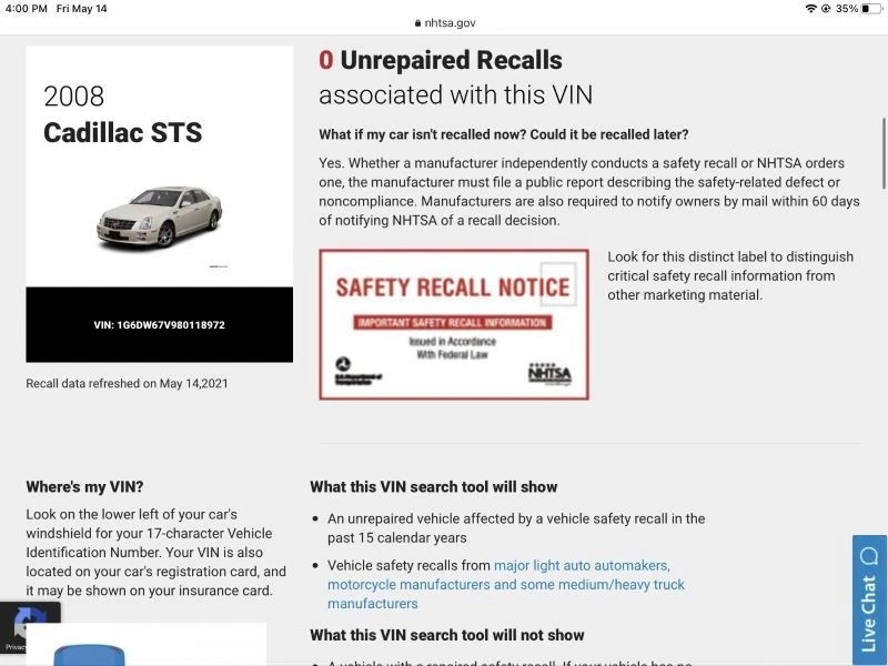 Trunk/Hatch/Tailgate With Spoiler Fits 07-11 STS 2075014 - Image 2 of 4