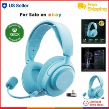 Wireless Gaming Headset Neodymium Drivers 40HR Battery Multi-Platform