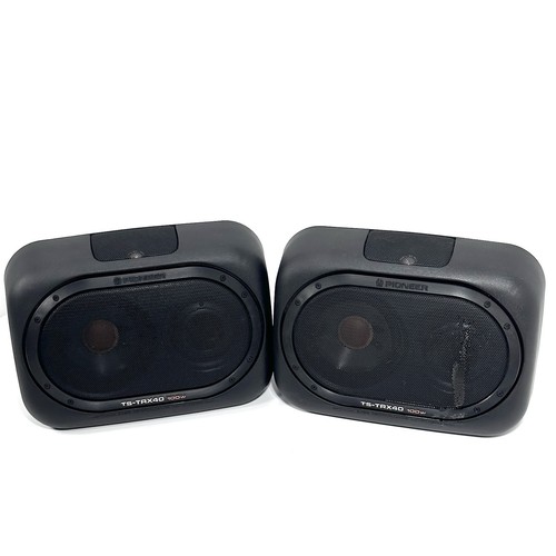 Pioneer TS-TRX40 2-Way Boat Truck Speakers Pair Water Resistant TESTED