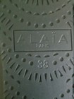 ALAIA  BALLET FLATS Criss Cross patent-leather trimmed leopard-print calf hair  — photo 7