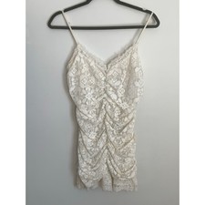 For Love of Lemons Lace Mini Dress size medium 