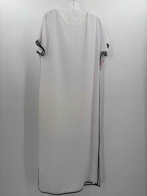 Pre-Owned Escada White Size 36 Maxi Short Sleeve Dress