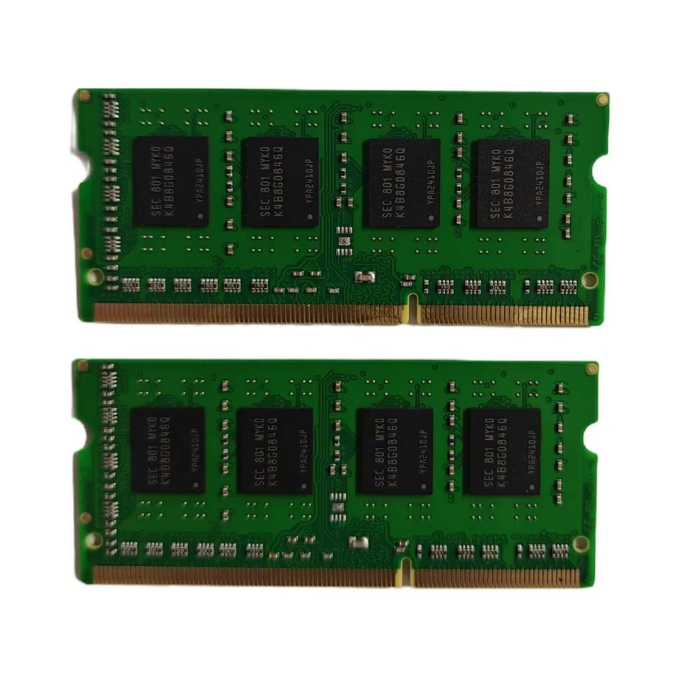 Samsung DDR3L 1600MHZ 16GB 2x8GB 1RX8 PC3L-12800S 1,35V SODIMM RAM Laptop Arbeitsspeicher - Bild 2 von 2