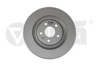 Vika 2X Bremsscheibe Voll Hinterachse FüR Audi A4 Avant 8K5 B8 A6 4G5 C7 4GD