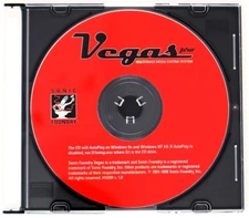 Sonic Foundry Vegas DAW Software CD 1999