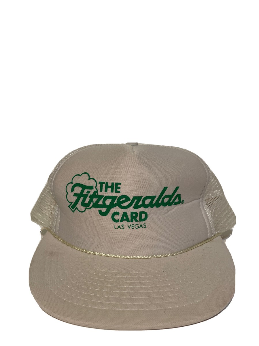 NEW Vintage Fitzgeralds Card Las Vegas Casino Mesh Snapback Cap Hat
