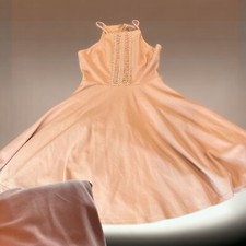 City Studio Dress Womens 1 Juniors Pink High Square Neck Fit  Flare Mini Prom