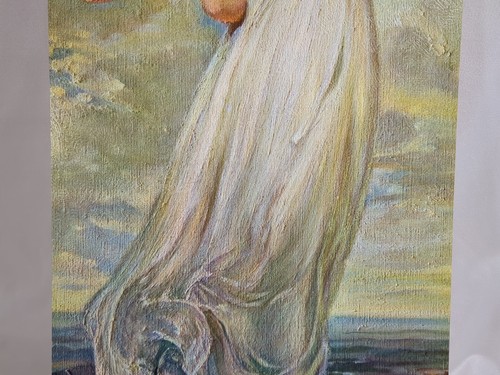 Pinkie by Thomas Lawrence Lithograph Art Print 24" X 12" - Picture 3 of 7