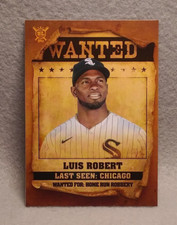 Luis Robert, 2021 Topps Big League Baseball Wanted Insert #WT-8, White Sox