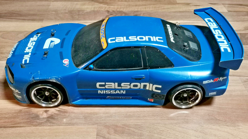 Tamiya TT02 Nissan Skyline GT-R RC Car drift - Bild 2 von 7