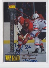 1994 Signature Rookies Tetrad Autographs #116 Tim Taylor #/7750