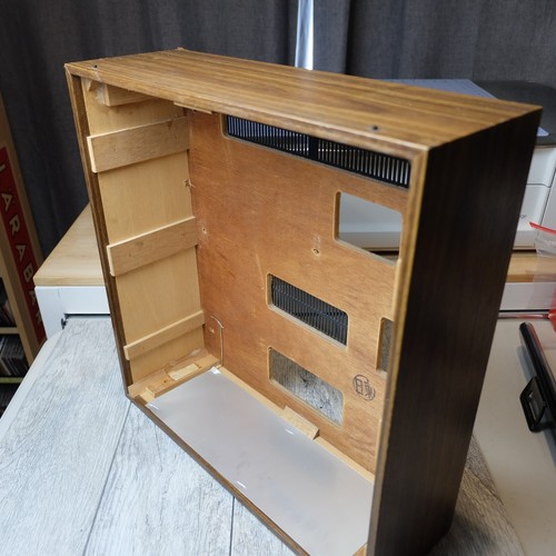 Akai GX-270D SS Reel to Reel – Wood Cabinet Cover w/ Screws – Genuine Parts - Picture 4 of 21
