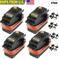 4PCS Servo Motor MG995 Control Angle180 Metal Gear Servo High Speed for RC Car