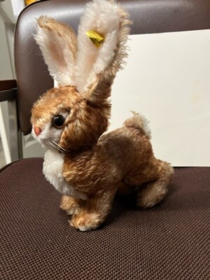 Vtg 1960's Steiff Ossi Rabbit 2940/23 with ear tag