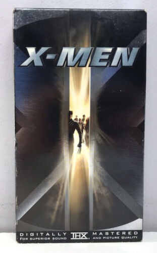 Marvel X-Men VHS Video Tape 2000 Original Movie Hugh XMen X Men BUY 2 GET 1 FREE - Picture 1 of 13