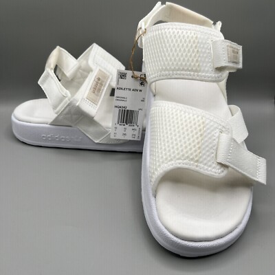 Adidas Originals Adilette ADV W Women s 11 White Wonder Sandals HQ4242