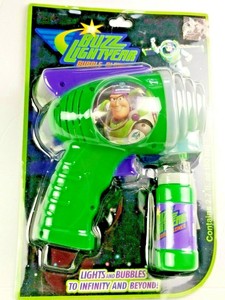 buzz lightyear bubble wand