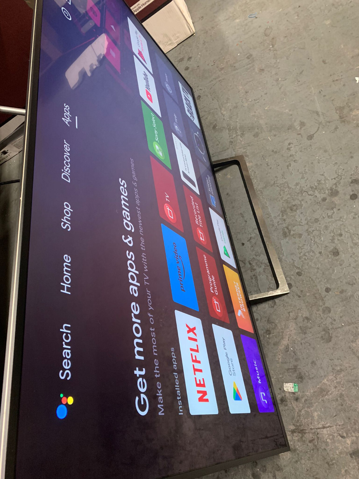 Sony KD55XE8096 55 inch Smart TV Black (Lines / Scratches / Mark